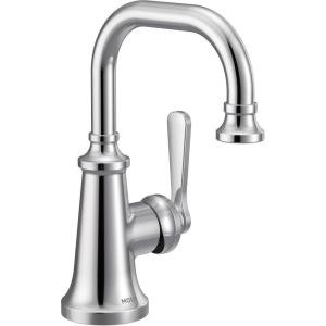 imageMoen S44101 Colinet OneHandle Single Hole Traditional Bathroom Sink Faucet Chrome