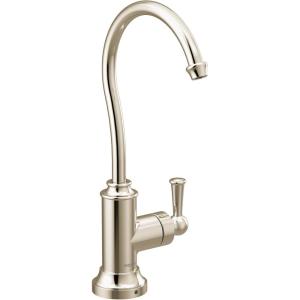 imageMoen S5510NL Sip Traditional Cold Kitchen Beverage Faucet Optional Water Filtration System Available Sold Separately Polished Nickel