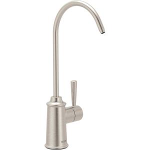 imageMoen Sip Spot Resist Stainless Traditional Drinking Water Beverage Faucet with Optional Filtration System F7600SRS