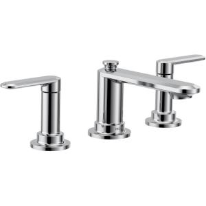 imageMoen TV6507 Greenfield TwoHandle Widespread Bathroom Sink Faucet Chrome