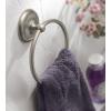 imageMoen 5386CH Yorkshire Wall Mounted Bathroom Hand Towel Holder Ring Small Chrome1 Count Pack of 2