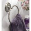 imageMoen 5386CH Yorkshire Wall Mounted Bathroom Hand Towel Holder Ring Small ChromeSmall
