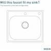 imageMoen 7437 Chateau OneHandle Low Arc Kitchen Faucet ChromeValue not found
