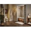 imageMoen 82850SRN Wetherly PosiTemp Tub and Shower with Valve Included Spot Resist Brushed Nickel
