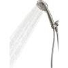 imageMoen Banbury Chrome 5Spray Hand Shower with Hose and Bracket 4Inch Diameter 23046Spot Resist Brushed Nickel