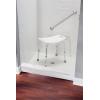 imageMoen Bath Safety Furniture Glacier Home Care Bath Safety NonSlip Adjustable Tub and Shower Chair DN7025