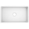 imageMoen FC301810 ApronFront Fireclay Single Bowl Undermount Kitchen Sink 30quot White