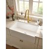 imageMoen FC301810 ApronFront Fireclay Single Bowl Undermount Kitchen Sink 30quot White