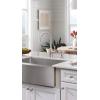 imageMoen G18121 Prep 18Gauge Steel Undermount Farmhouse Apron Front Single Bowl Kitchen Sink 30Inch x 21Inch Stainless Steel