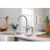 imageMoen G18121 Prep 18Gauge Steel Undermount Farmhouse Apron Front Single Bowl Kitchen Sink 30Inch x 21Inch Stainless Steel