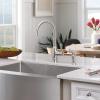 imageMoen G18121 Prep 18Gauge Steel Undermount Farmhouse Apron Front Single Bowl Kitchen Sink 30Inch x 21Inch Stainless Steel