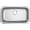 imageMoen GS18165B 18000 Series 30inch 18 Gauge Undermount Single Bowl Stainless Steel Kitchen Sink 9inch DepthSatin Stainless