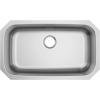 imageMoen GS18165B 18000 Series 30inch 18 Gauge Undermount Single Bowl Stainless Steel Kitchen Sink 9inch DepthSatin Stainless