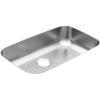 imageMoen GS18165B 18000 Series 30inch 18 Gauge Undermount Single Bowl Stainless Steel Kitchen Sink 9inch DepthSatin Stainless