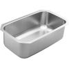 imageMoen GS18165B 18000 Series 30inch 18 Gauge Undermount Single Bowl Stainless Steel Kitchen Sink 9inch DepthSatin Stainless