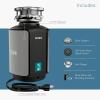 imageMoen GX50C Disposer Prep Series 12 HP Continuous Feed Garbage Disposal with Sound Reduction Power Cord Included