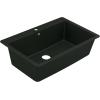 imageMoen Host Black Granite 33Inch Wide x 95Inch Deep Dual Mount Single Bowl Kitchen Sink GGB3026BBlack