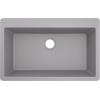 imageMoen Host Black Granite 33Inch Wide x 95Inch Deep Dual Mount Single Bowl Kitchen Sink GGB3026BGray