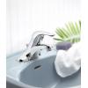 imageMoen L4621P Chateau OneHandle LowArc Bathroom Faucet with Drain Assembly Polished BrassChrome