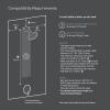 imageMoen N214R0BL Spa Shower Rainshower Matte BlackMatte BlackChrome