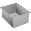 imageMoen Prep 16Gauge Stainless Steel Undermount 16quot x 20quot Single Bowl Kitchen or Bar Sink G16430