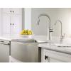 imageMoen Prep 18Gauge Stainless Steel Undermount Farmhouse Apron Front 30quot x 21quot Double Bowl Kitchen Sink G18220