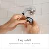 imageMoen S6320BL Showering Acc  Premium TwoFunction 8quot Diameter Spray Head Rainshower Matte Black