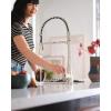 imageMoen Sinema Polished Nickel SingleHandle Touchless High Arc Pulldown Kitchen Faucet Spring Kitchen Sink Faucet with Pulldown Sprayer Head and Wave Motion Sensor S5235EWNL