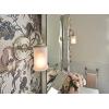 imageMoen YB6463CH Belfield 3Light DualMount Bath Bathroom Vanity Fixture with Frosted Glass ChromeBrushed Nickel
