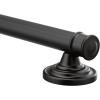 imageMoen YG6418ORB Bathroom Safety 18Inch Stainless Steel Traditional Bathroom Grab Bar OilRubbed BronzeMatte Black