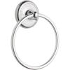imageMoen 5386CH Yorkshire Wall Mounted Bathroom Hand Towel Holder Ring Small ChromeSmall