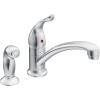 imageMoen 7437 Chateau OneHandle Low Arc Kitchen Faucet ChromeValue not found