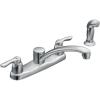 imageMoen 7907 TwoHandle Kitchen Faucet Chrome