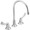 imageMoen 8225 Commercial MDura Widespread Kitchen Faucet 15 gpm Chrome