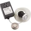imageMoen ARC4200CHSN Disposer Air Switch Controller for Under Sink Garbage Disposal ChromeSatin Nickel