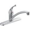imageMoen Chateau Chrome OneHandle Low Arc Kitchen Faucet for 3Hole Sinks 74250375