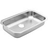 imageMoen GS18165B 18000 Series 30inch 18 Gauge Undermount Single Bowl Stainless Steel Kitchen Sink 9inch DepthSatin Stainless