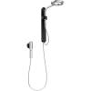 imageMoen N214C0BLC Spa Shower including Rainshower Handshower and Magnetic Dock Matte BlackChromeMatte BlackChrome
