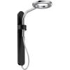 imageMoen N214R0BL Spa Shower Rainshower Matte BlackMatte BlackChrome