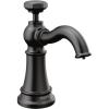 imageMoen S3955C Paterson Deck Mounted Kitchen Soap Dispenser with Above The Sink Refillable Bottle ChromeMatte Black
