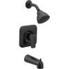 imageMoen T2813EPBL Rizon PosiTemp EcoPerformance Tub and Shower Trim Valve Required Matte Black