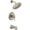 imageMoen UT2283EPBN Dartmoor MCORE 2Series 1Handle Tub and Shower Trim Kit Valve Required Brushed NickelBrushed Nickel