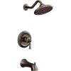 imageMoen UT35503BN Wynford MCORE 3Series 1Handle Tub and Shower Trim Kit Valve Required Brushed NickelOil Rubbed Bronze