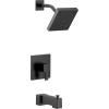 imageMoen UTS2713EPBL90 Degree MCORE 2Series 1Handle EcoPerformance Tub and Shower Trim Kit Valve Required