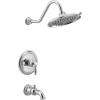 imageMoen UTS33103BG Weymouth MCORE 3Series 1Handle Tub and Shower Trim Kit Valve Required Brushed GoldChrome