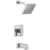 imageMoen UTS3713EP 90 Degree MCORE 3Series 1Handle EcoPerformance Tub and Shower Trim Kit Valve Required Chrome