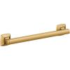 imageMoen YG5112BG Bathroom Safety 12Inch Stainless Steel Transitional Bathroom Grab Bar Brushed Gold