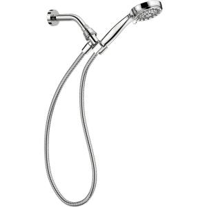 imageMoen 20016 Ignite Dual Hand Held And Multi Function Shower Head Combo Package With Hose And Diverter Chrome 375quotChrome