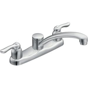 imageMoen 7906 Chateau TwoHandle Kitchen Faucet Chrome
