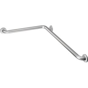 imageMoen 8994 Bathroom Safety 24Inch x 36Inch LShaped Peened Bathroom Grab Bar Peened